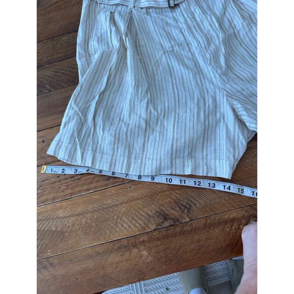 Banana republic factory size 18 new with tag linen blend shorts - Picture 8 of 9